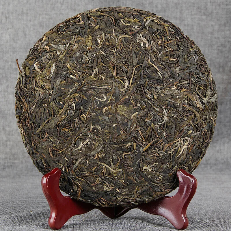 Yunnan Pu'er Raw Tea Jingmai Pu'er Spring Qizi Cake Tea 357g Handmade Pu'er Tea