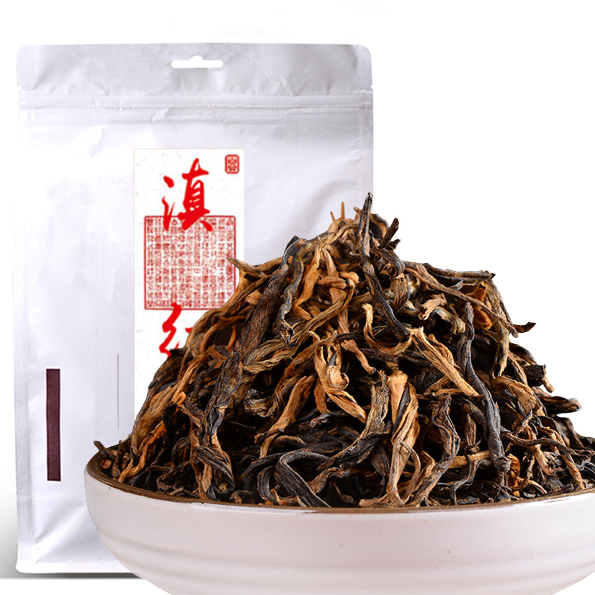 Yunnan Premium Dian Hong Black Kung Fu Tea Mao Feng Tea Chinese Tea Healthy Food