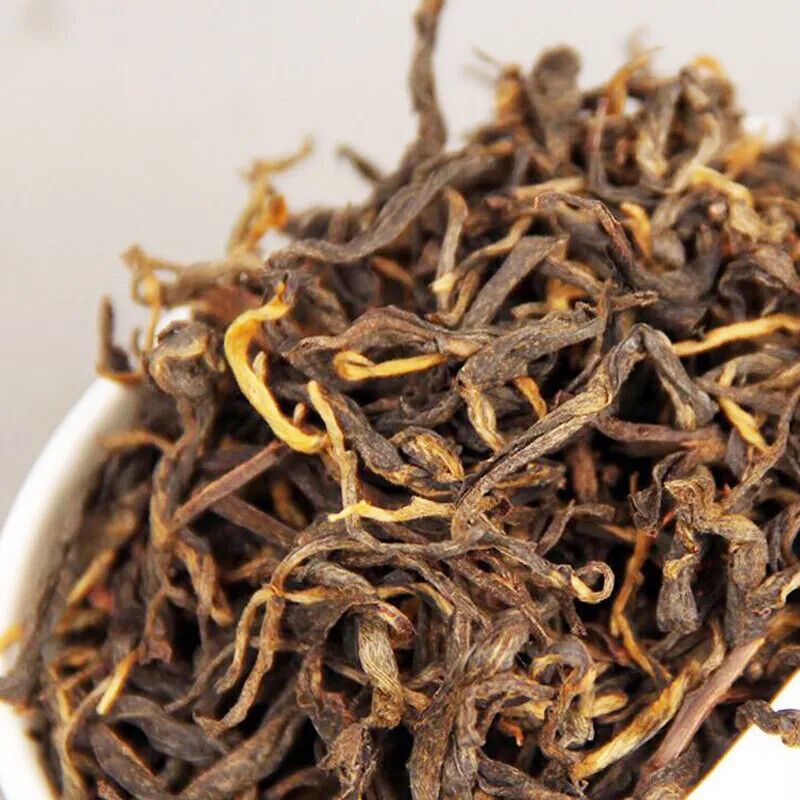 HelloYoung High Quality Dianhong Tea One Bud One Leaf Pine Needles Hand-made Black Tea 250g