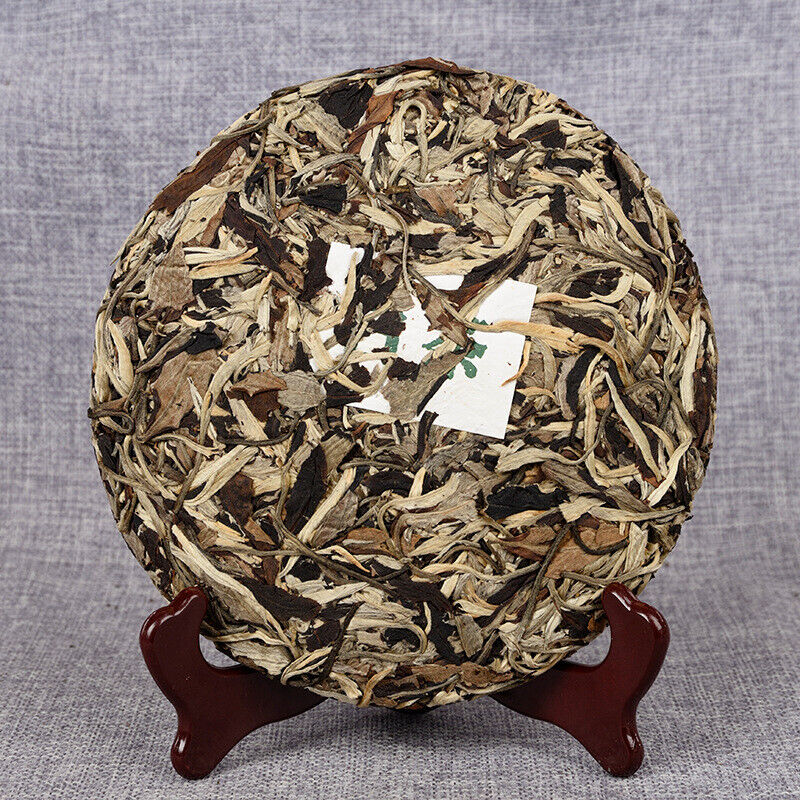HelloYoung 357g/cake Yunnan White Tea Old Tree Moonlight White Long Jiao Mei Ren White Te