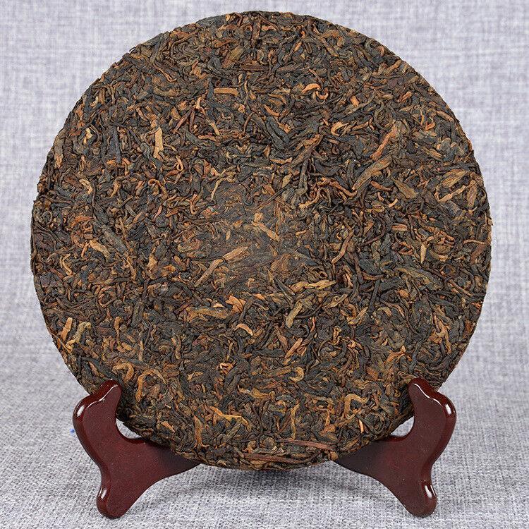 2015 Wild-Harvested old Banzhang mellow ancient tree Pu'er cooked cake tea