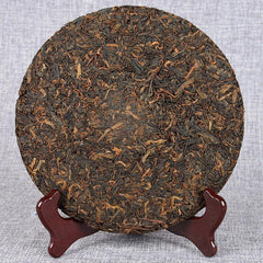 2015 Wild-Harvested old Banzhang mellow ancient tree Pu'er cooked cake tea