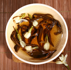 400g Premium Fengqing Dianhong Tea Three Smoked Jasmine Flavor Black Tea Red Tea