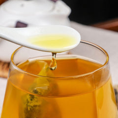 Qing Qian Liu Leaf Puerh Herbal Tea Three Remedy Blend