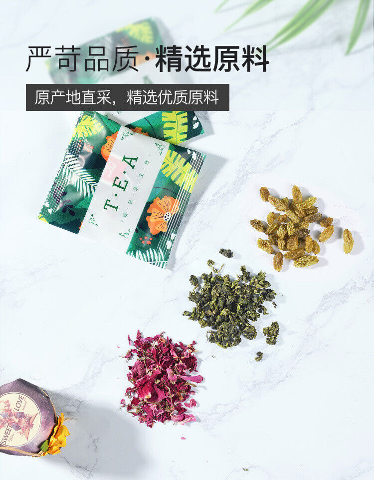 HelloYoung Grape Oolong Tea Flavored Tea Bag Japanese Grape Oolong Tea