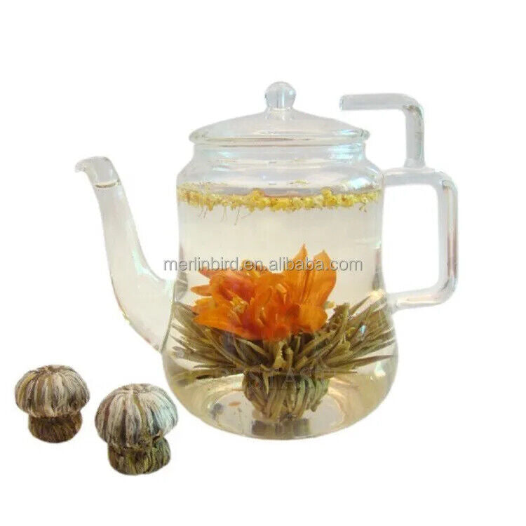 Handcrafted Flowering Tea Dried Blooming Flower Tea Balls 20pcs