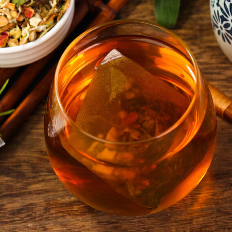 5g*30 Bags Organic Herbal Tea Hemp Seed Mulberry Leaf Sixteen Things Tea Healthy