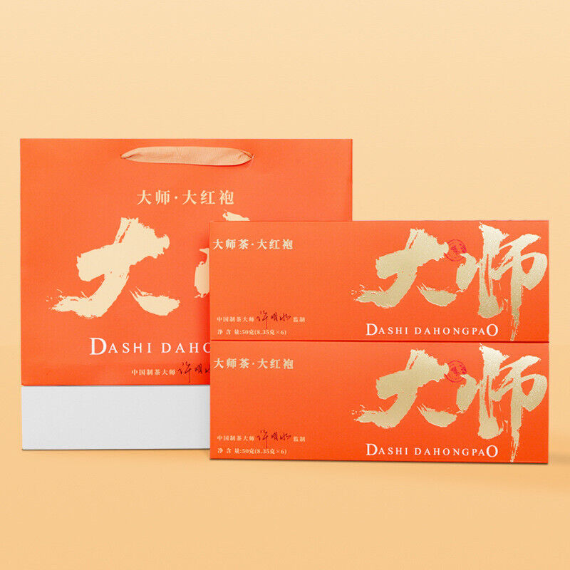 HelloYoung Da Hong Pao Oolong Tea Rock Tea Wuyishan Tea Gift Boxed Strong Fragrance