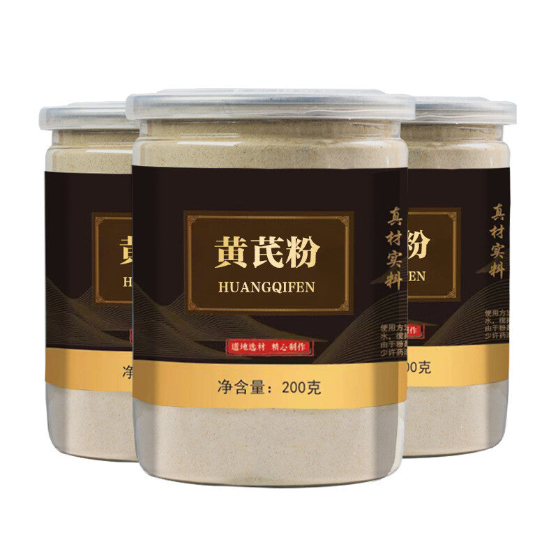 Pure Astragalus Powder 200 Grams Genuine Chinese Herbs Astragalus Fine Powder