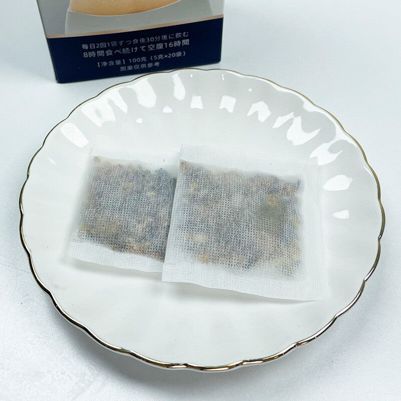 100g for Detox and Balance 16+8 Intermittent Fasting Golden Flower Dark Tea Bags