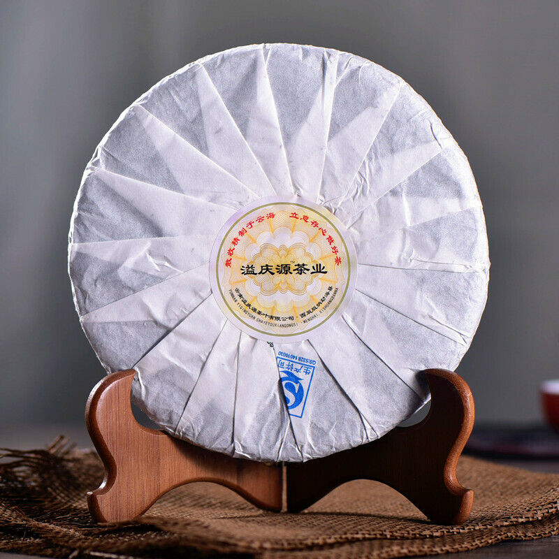 Aged Pu'er Raw Tea Pressed Tea Cake  Natural Old  Puerh Green Tea 357g/12.59oz