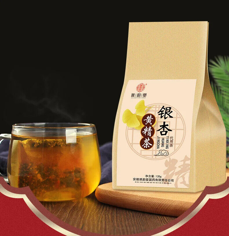 Ginkgo Yellow Essence Tea Healthy Herb Tea Bag 120g