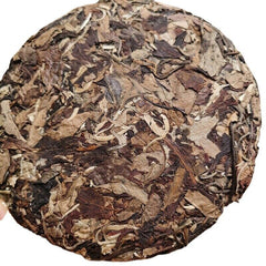 HelloYoung Yunnan White Tea Handmade Graphite Pressed White Tea Cake Organic 357g/12.59oz