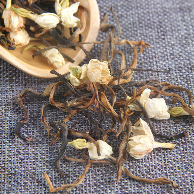 HelloYoung Jasmine Black Tea Fengqing Yunnan Dian Hong Tea Red Gold Buds Bulk 500g/1.1lb