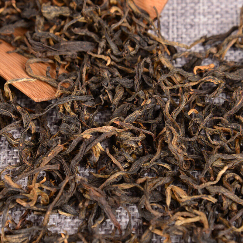 HelloYoung 500g Yunnan Fengqing Black Tea Two Leaves Mao Feng Dian Hong Kung Fu Black Tea