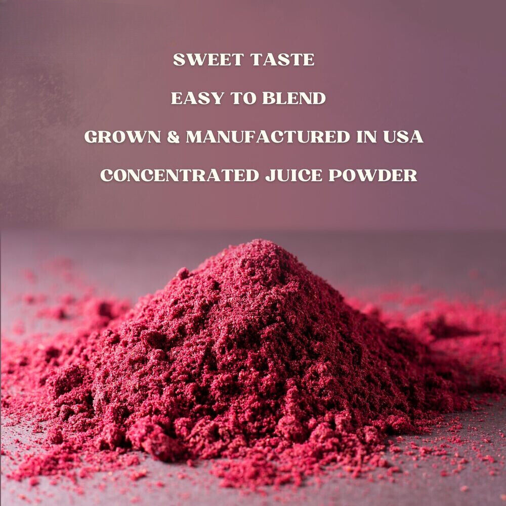 Beet Root Juice Powder Organic 1.1 lbs | Grown & Made In USA | HELLOYOUNG