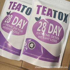 Organic Herbal Tea 28 Day Detox Slim Flat Tummy Tea Bags
