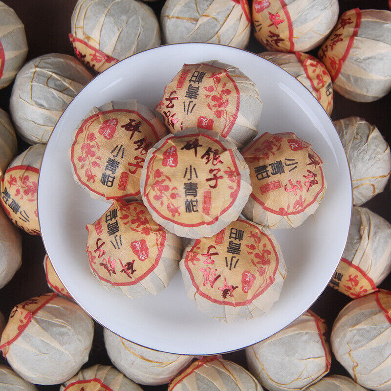 500g Gift Tea Xiao Qing Guan Pu'er Tea Xin Hui Chen Pi Pu'er Tea Healthy Drinks