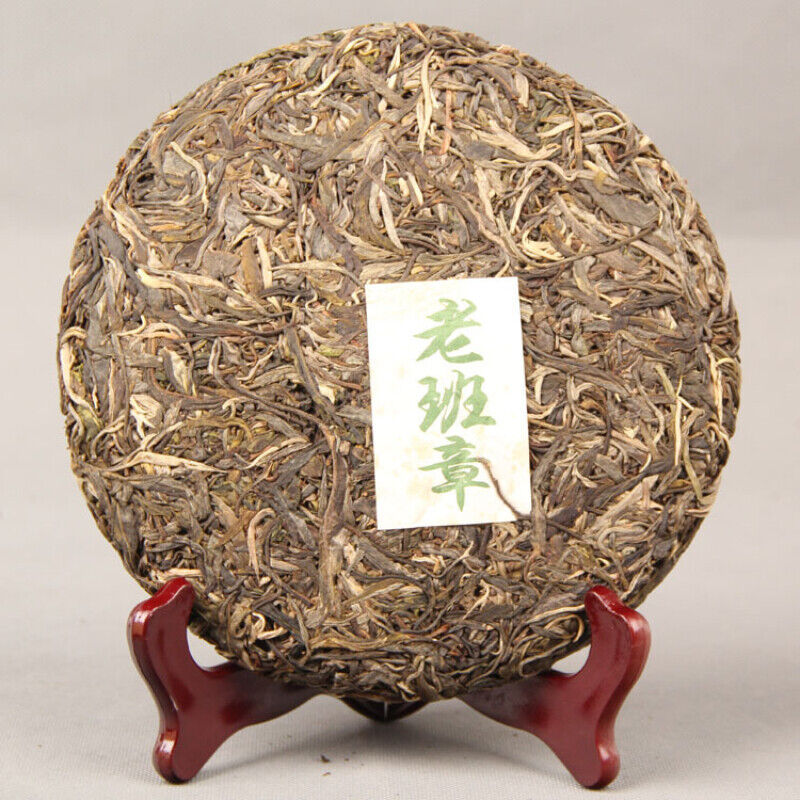 357g/12.59oz Natural Ancient  Pu'er Tea Cake Health Green Tealaobanzhang