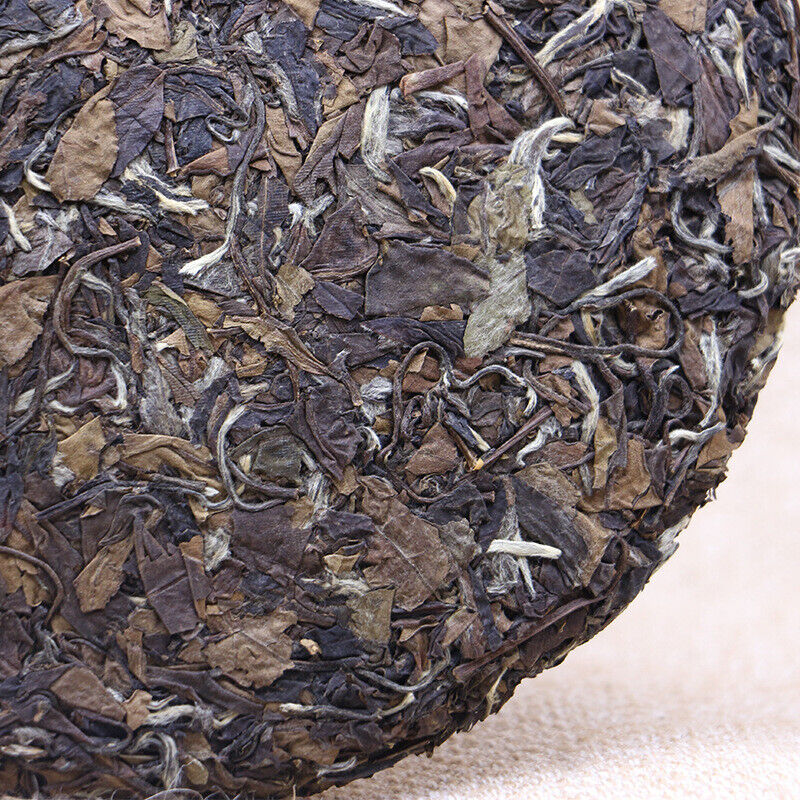 HelloYoung 350g Shoumei Date Fragrant White Tea Cake Top Fuding White Tea Chinese Tea