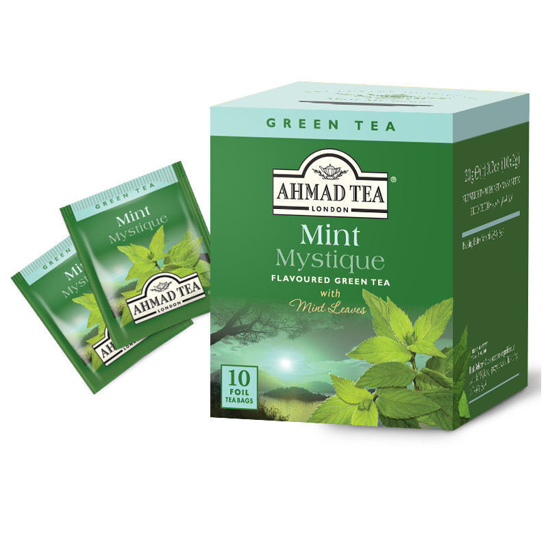 Mint Flavored Green Tea Fresh & Tasty Fruit Flavored Tea 2g*10pcs