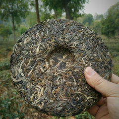 Pu'er Cha Tea Cake 357g Yunnan Green Tea Zhonghong India Mengku Spring Tea