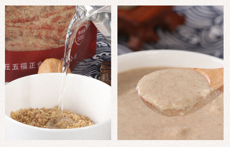 Cooked Pure Walnut Powder Instant Cereal Powder Meal Replacement Powder 500g