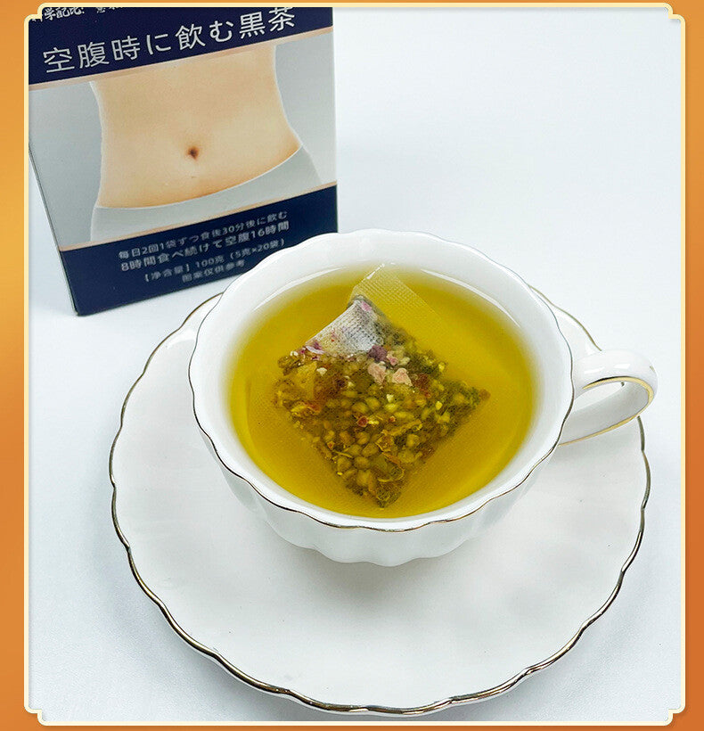 100g for Detox and Balance 16+8 Intermittent Fasting Golden Flower Dark Tea Bags