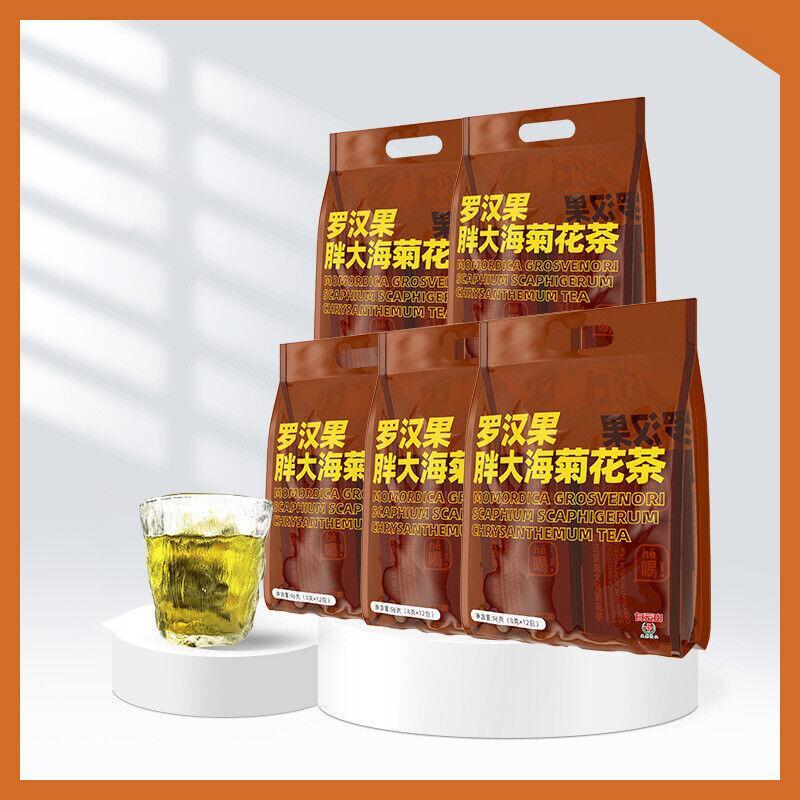 Health Tea Bag Pang Da Hai Luo Han Guo Chrysanthemum Tea Smoker's Tea