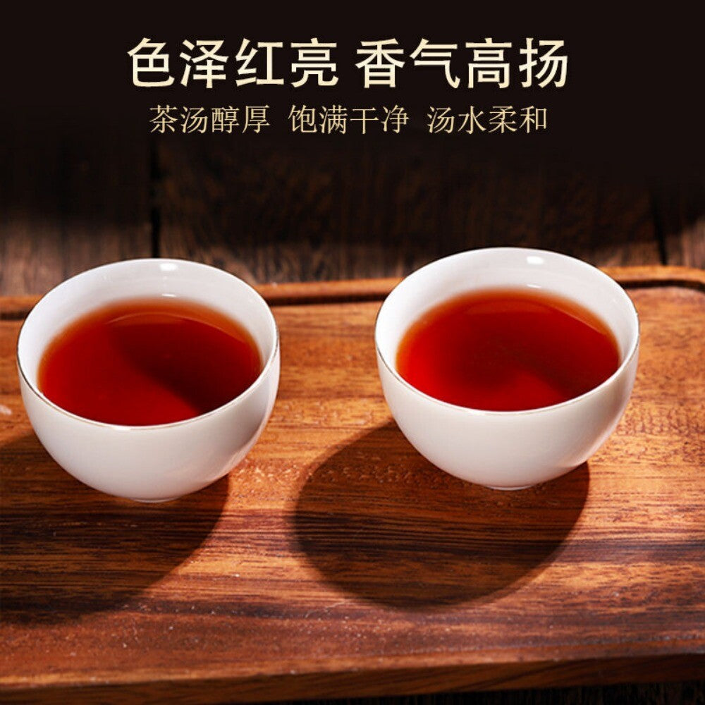 Xishuangbanna Ban Zhang Ripe Pu-erh Tuo Tea Lotus Leaf Smooth Aroma
