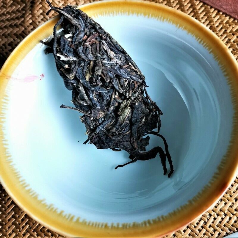 357g/12.59oz Top Impression Peacock Cha Tea Cake Premium  Pu'er Tea Health Drink