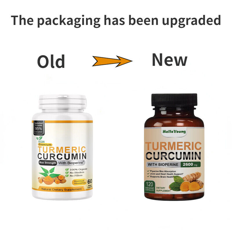 TURMERIC 95% CURCUMIN 10,000mg EXTRACT TUMERIC BLACK PEPPER ANTIOXIDANT BEST