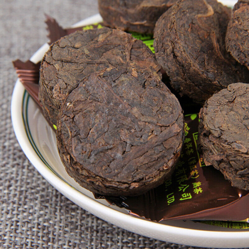 500g Top Puerh Ripe Tea Small Tuocha Candy Paper Original Small Tuocha Ripe Tea