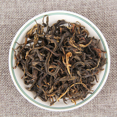 HelloYoung 100g Bulk Fengqing Ancient Tree Kung Fu Dianhong Maofeng Gift Bag Health Care