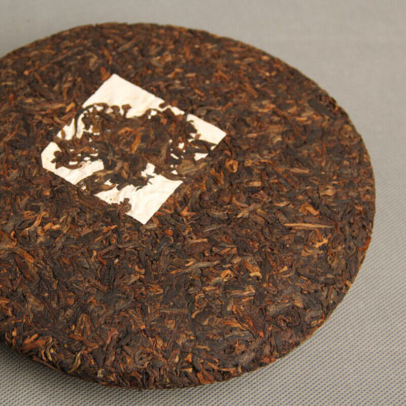 357g/12.59oz Black Tea Golden Bud Ripe Tea Premium Big Leaf Pu'er Tea Cake