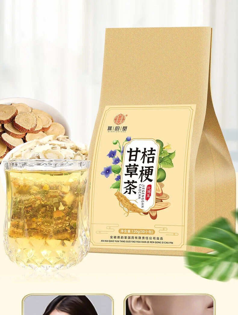 Platycodon Glycyrrhiza Tea Healthy Herb Tea Bag 120g/30 Bags