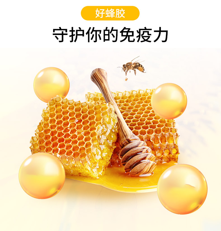 Propolis Softgel Capsules 0.5g/capsule*60 capsules/bottle*2 bottles
