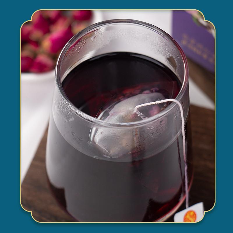Black Fruit Wolfberry Mulberry Rose Tea Woman Tea