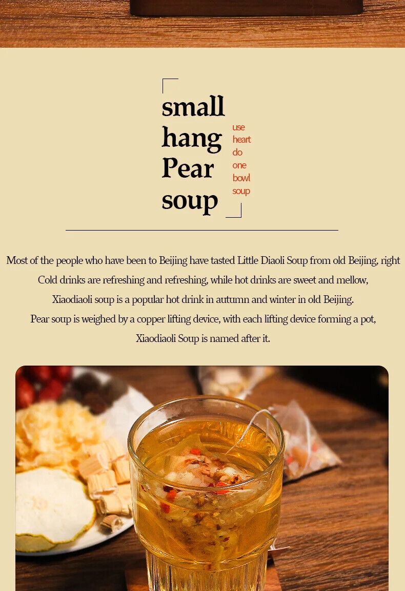 Small Hang Pear Soup Herbal Tea 300g