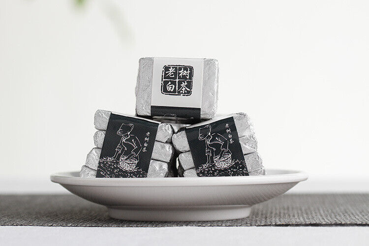 HelloYoung 500g Yunnan Pu'er Tea Old Tree White Tea Small Square Small Square Brick Bulk