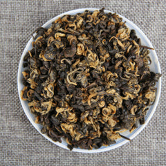 HelloYoung Yunnan Dianhong Tea Premium Kungfu Black Tea One Bud One Leaf Loose Leaf Tea 80g