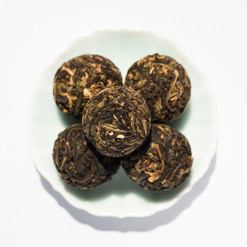 10Pcs Wholesale Mix Dried Flower Black Tea Ball Herbal Blooming Tea