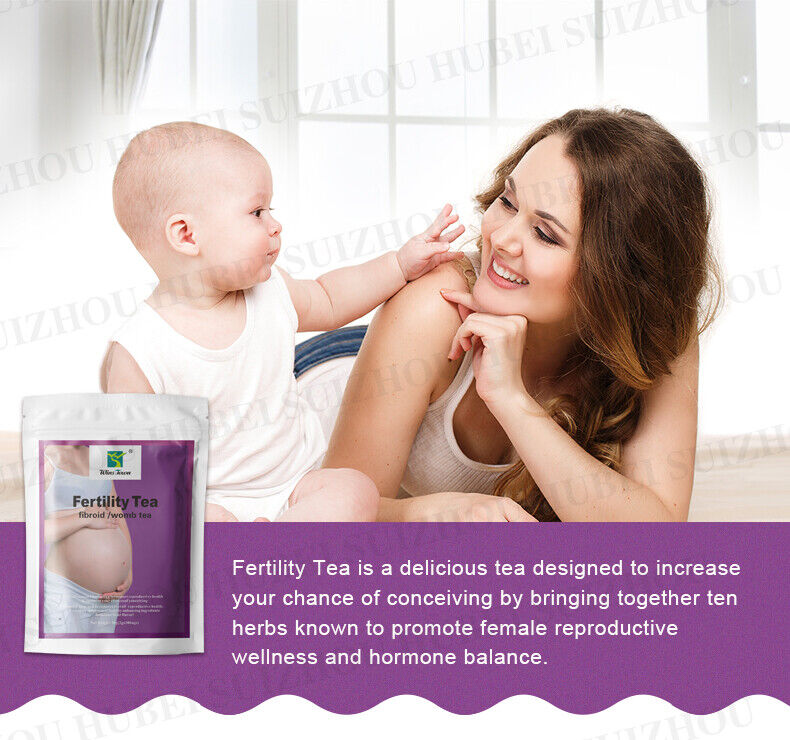Female Fertility Tea Womb Detox Pregnancy Fibroid Teanatural Herbal Vitality Tea