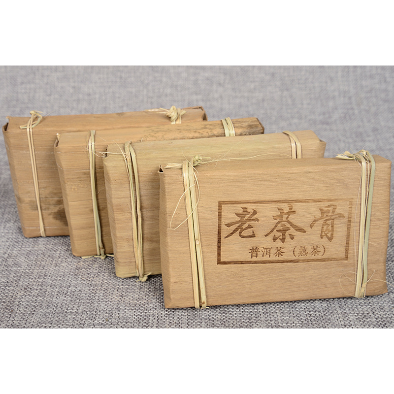 Yunnan Pu'er Tea Bamboo Shoot Shell Tea Aged Old Tea Bone Organic Black Tea 250g