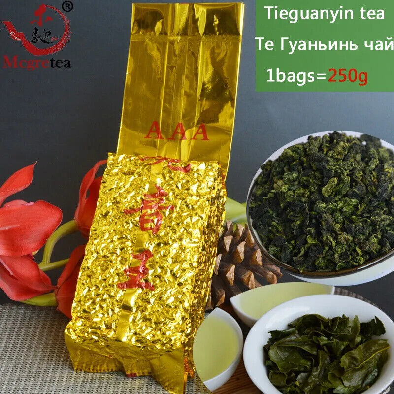 HelloYoung New China Authentic Green Tea Tieguanyin Oolong Tea Natural Organic Health 250g