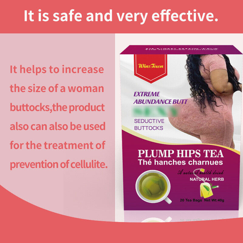 Plump Hips Tea Hip Big Butt Sexy Firming Buttock Buttock Tea 20 Bags