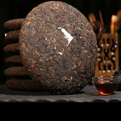 Yunnan Pu-erh tea 357g Puerh ripe tea Wishful tea-cake Top Class cooked Shu tea