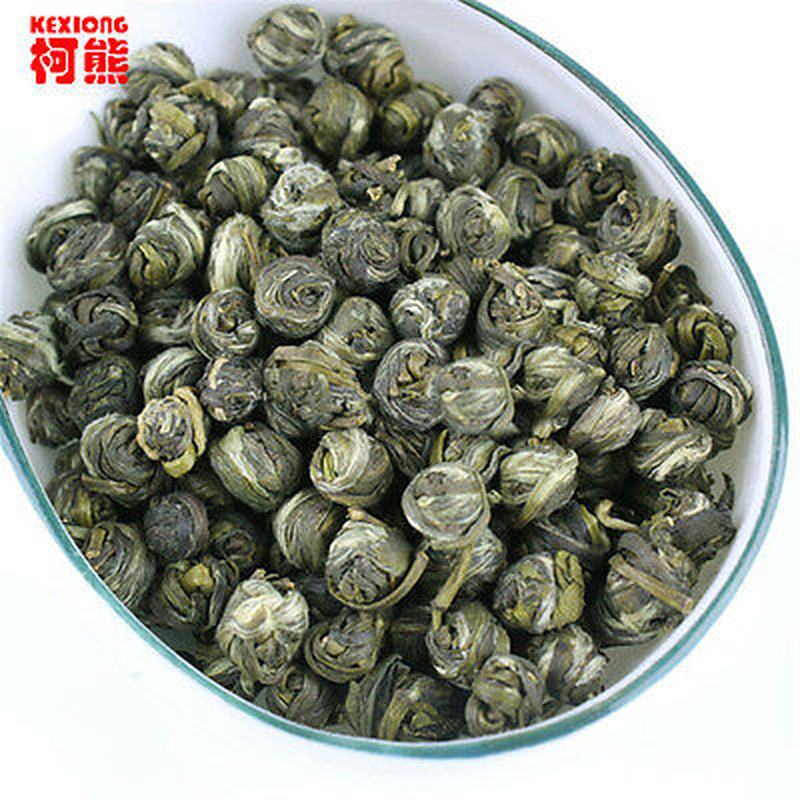 HelloYoung 50g Premium Jasmine Flower Tea Green Tea Jasmine Tea Pearl Tea Health Loose Leaf