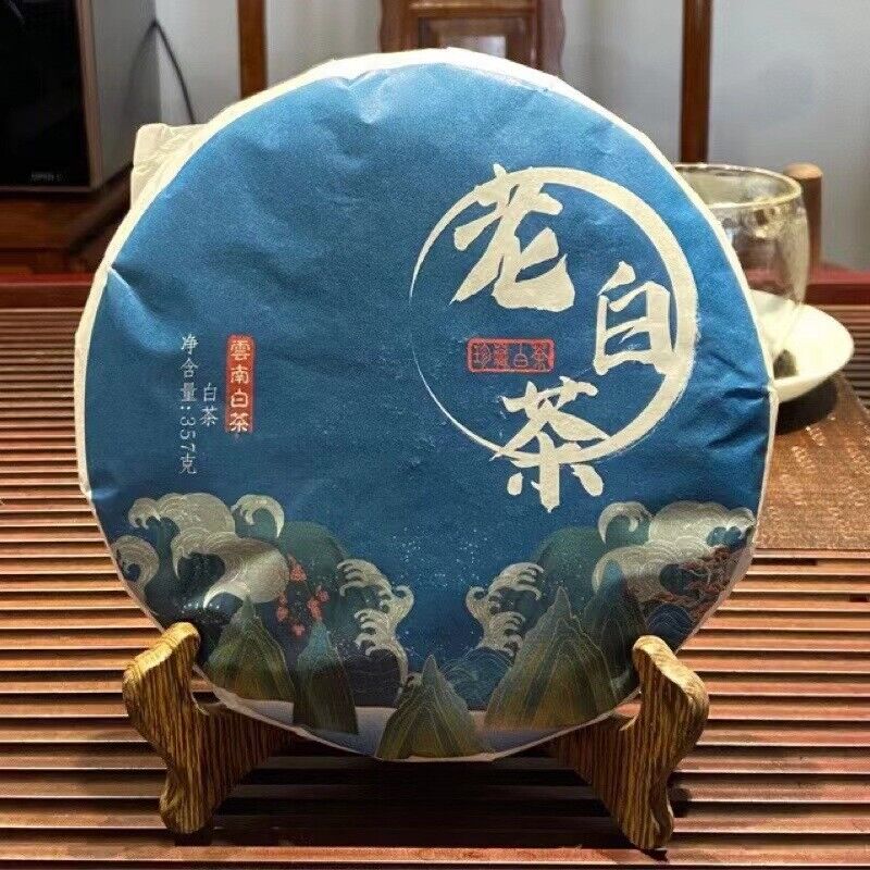 HelloYoung Yunnan White Tea Jinggu pressed of old white tea cake 357g/12.59oz