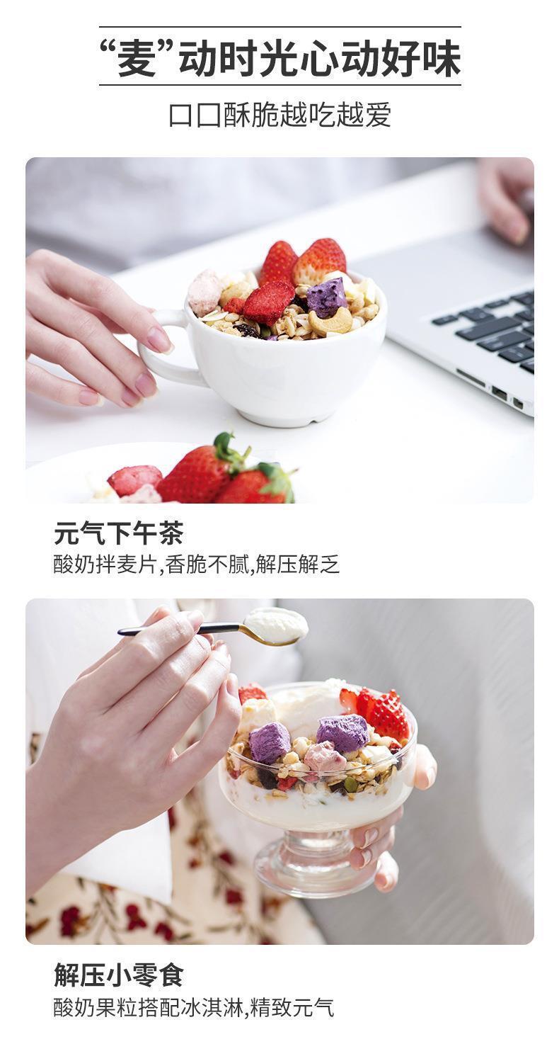 Fruit Yoghurt Oatmeal Convenient and Nutritious Meal Replacement Oatmeal